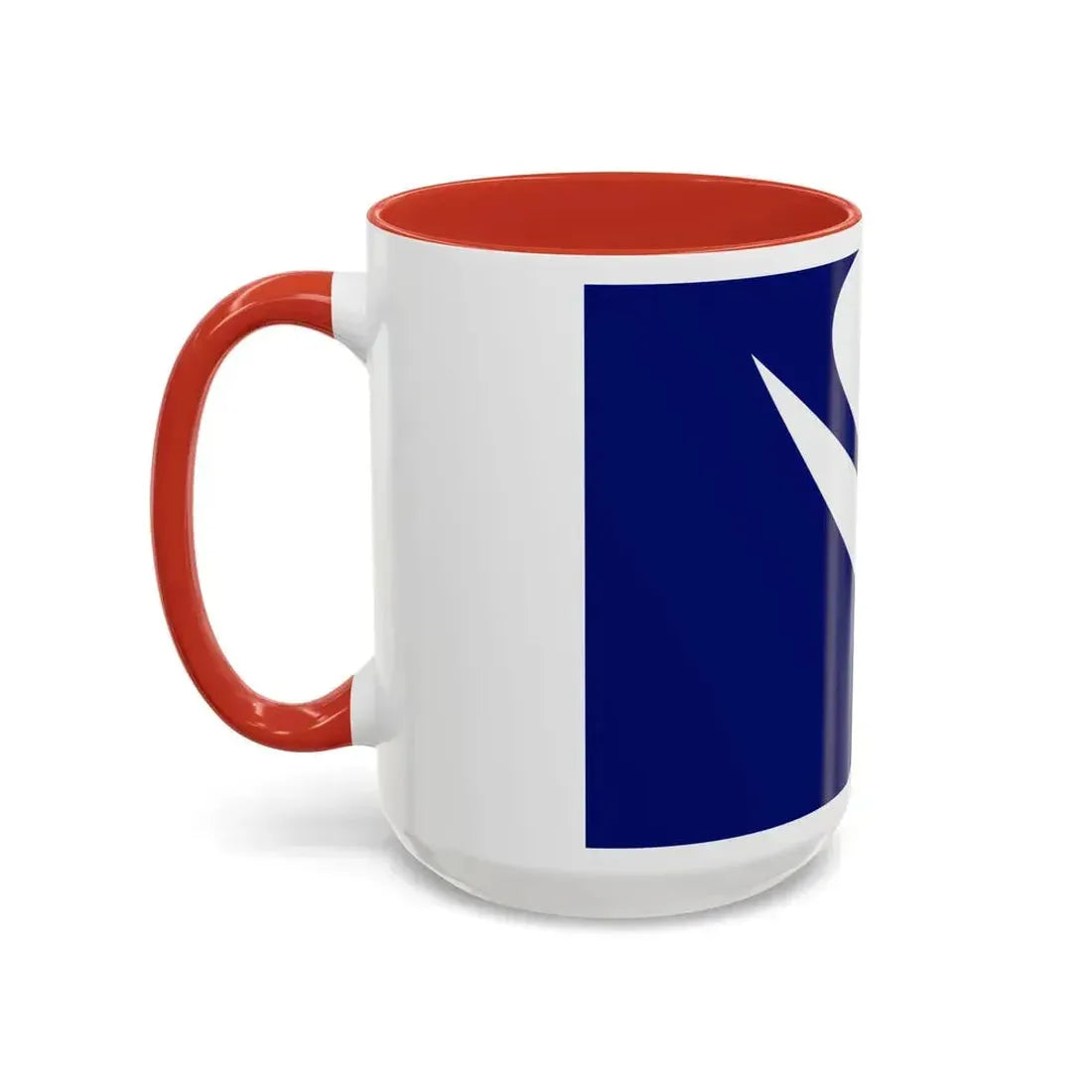 Flag of the Algerian Rally for Culture and Democracy - Accent Coffee Mug - Go Mug Yourself