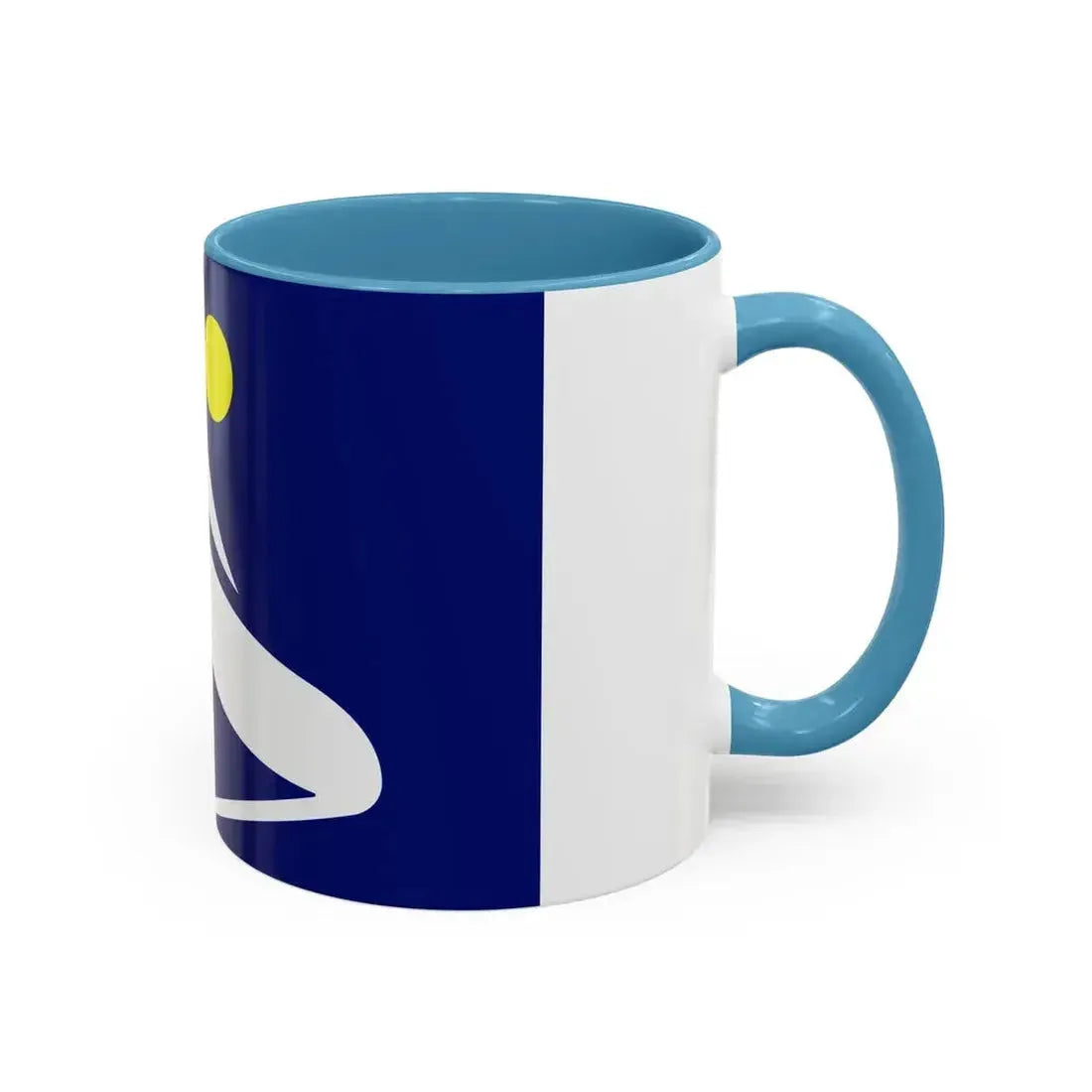 Flag of the Algerian Rally for Culture and Democracy - Accent Coffee Mug - Go Mug Yourself