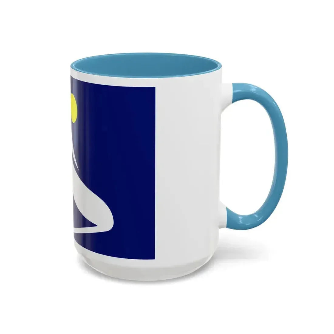 Flag of the Algerian Rally for Culture and Democracy - Accent Coffee Mug - Go Mug Yourself
