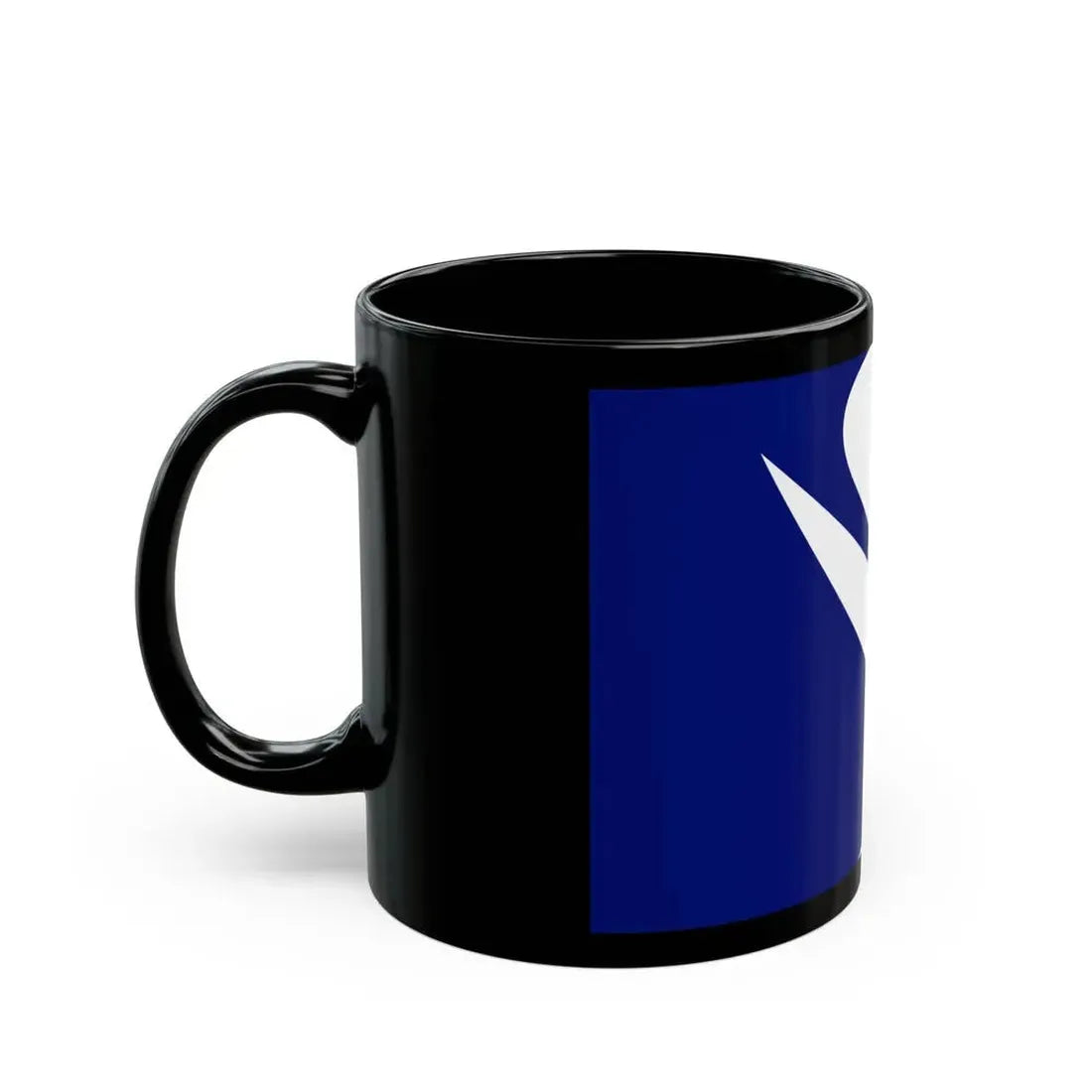 Flag of the Algerian Rally for Culture and Democracy - Black Coffee Mug - Go Mug Yourself