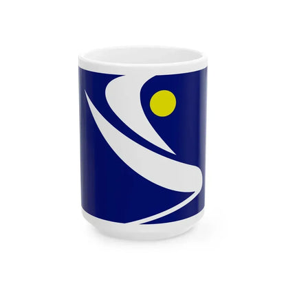 Flag of the Algerian Rally for Culture and Democracy - White Coffee Mug 15oz - Go Mug Yourself