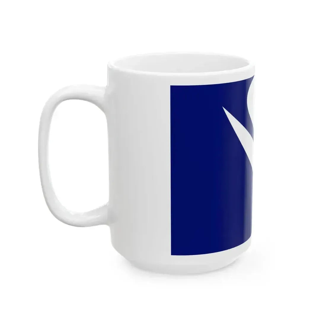 Flag of the Algerian Rally for Culture and Democracy - White Coffee Mug - Go Mug Yourself