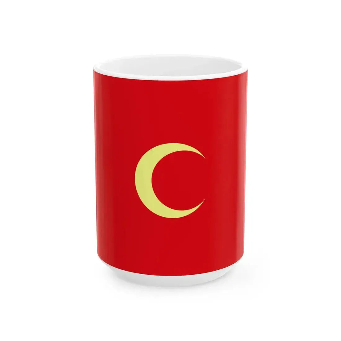 Flag of the Algiers Regency 1541 (Algeria) White Coffee Mug 15oz - Go Mug Yourself