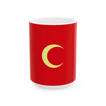 Flag of the Algiers Regency 1541 (Algeria) White Coffee Mug 15oz - Go Mug Yourself
