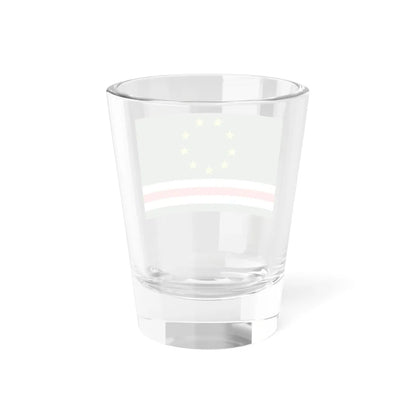Flag of the All-National Congress of the Chechen People (Russia) Shot Glass 1.5oz - Go Mug Yourself