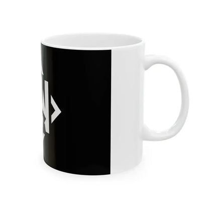 Flag of the All-Polish Youth variant (Poland) White Coffee Mug - Go Mug Yourself