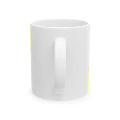 Flag of the Alliance for Democracy in Vietnam (United States) White Coffee Mug - Go Mug Yourself