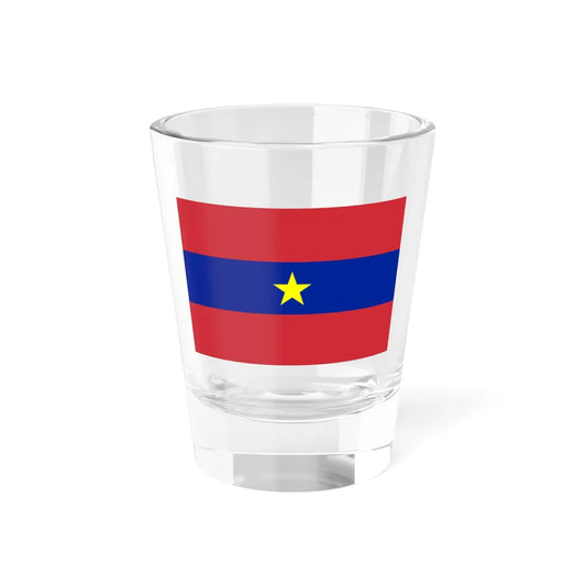 Flag of the Alliance of National Democratic and Peaceful Forces of Vietnam (Vietnam) Shot Glass 1.5oz 1.5oz - Go Mug Yourself