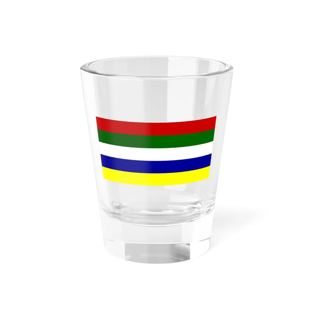 Flag of the Alwar State 1775-1931 (India) Shot Glass 1.5oz 1.5oz - Go Mug Yourself