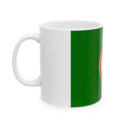 Flag of the Amal Movement (Lebanon) White Coffee Mug - Go Mug Yourself