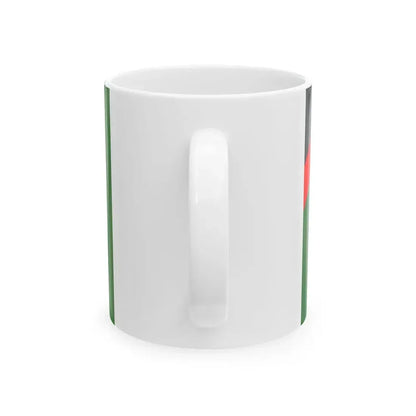 Flag of the Amal Movement version (Lebanon) White Coffee Mug - Go Mug Yourself
