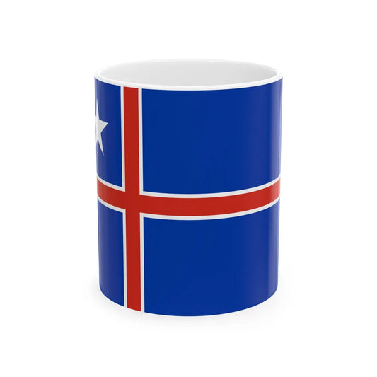 Flag of the Ambassador of Chile (Chile) White Coffee Mug 11oz - Go Mug Yourself