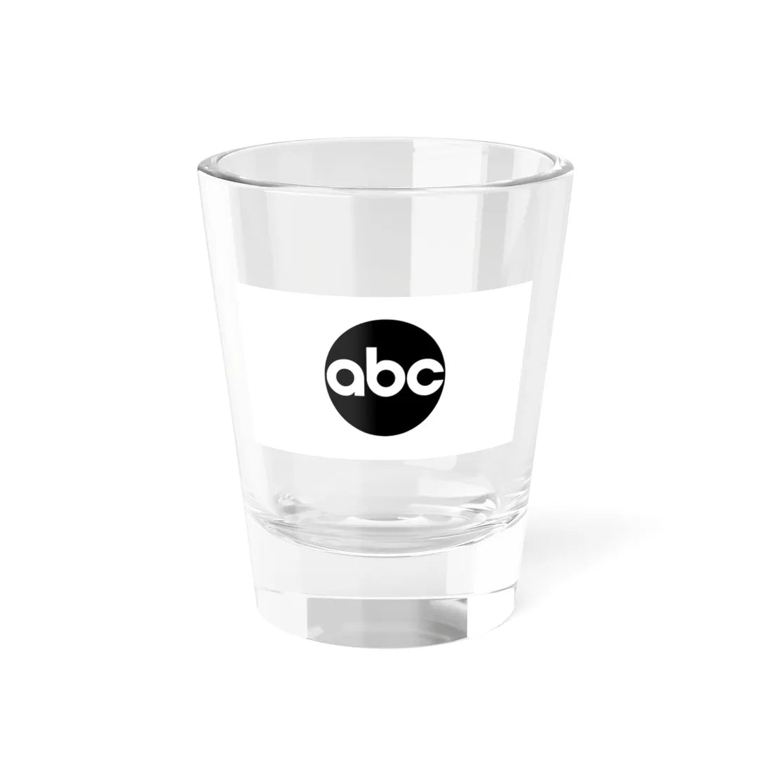 Flag of the American Broadcasting Company (United States) Shot Glass 1.5oz 1.5oz - Go Mug Yourself
