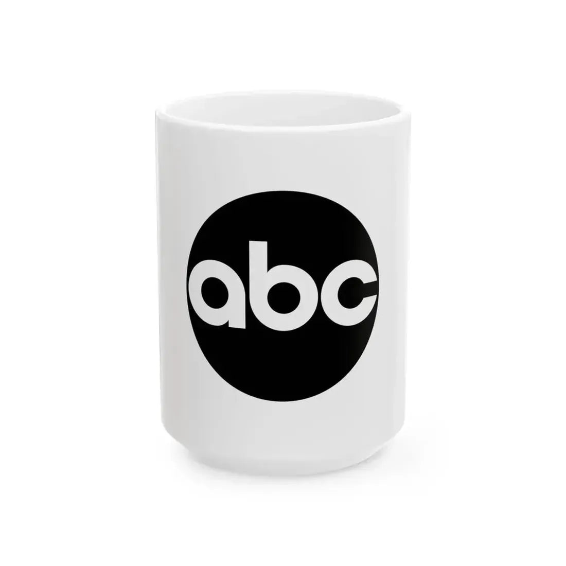 Flag of the American Broadcasting Company (United States) White Coffee Mug 15oz - Go Mug Yourself