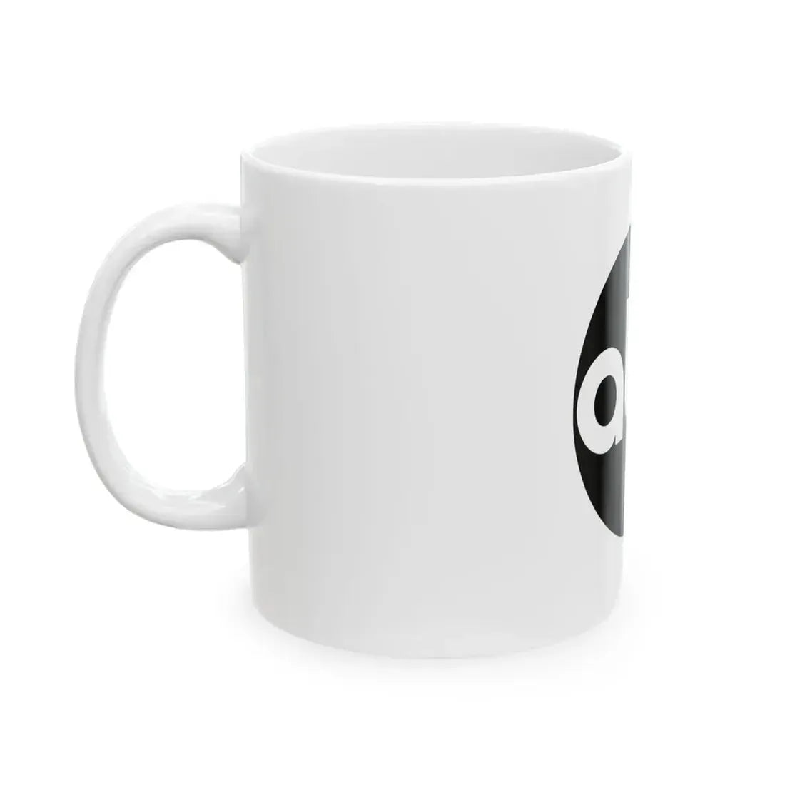 Flag of the American Broadcasting Company (United States) White Coffee Mug - Go Mug Yourself