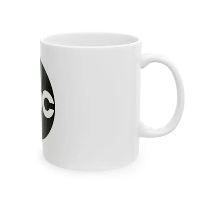 Flag of the American Broadcasting Company (United States) White Coffee Mug - Go Mug Yourself