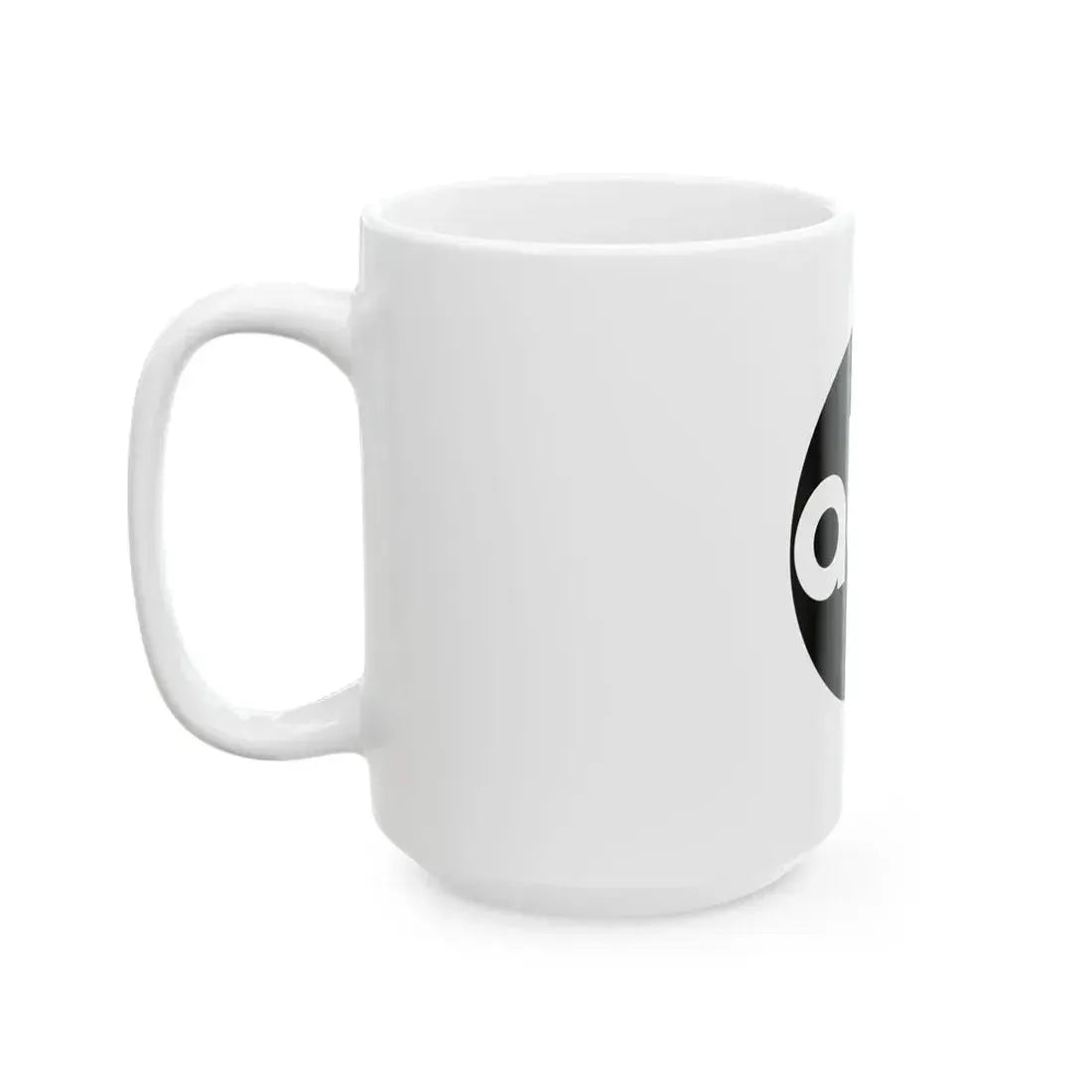 Flag of the American Broadcasting Company (United States) White Coffee Mug - Go Mug Yourself