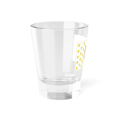 Flag of the American Huguenots 1913 (United States) Shot Glass 1.5oz - Go Mug Yourself