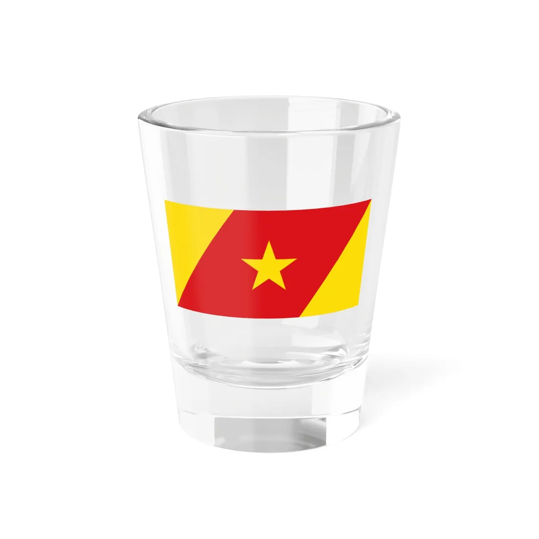 Flag of the Amhara Region (Ethiopia) Shot Glass 1.5oz 1.5oz - Go Mug Yourself