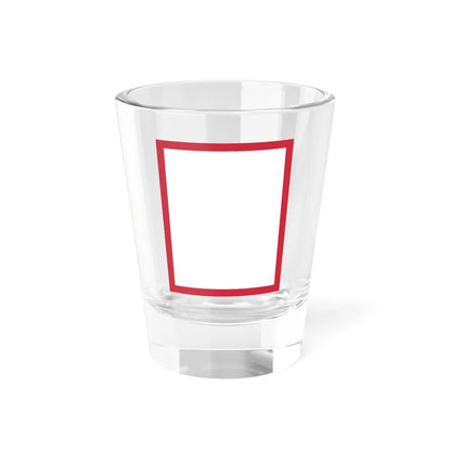 Flag of the ammunition depots of the Royal Hungarian Defence Forces 1928 (Hungary) Shot Glass 1.5oz 1.5oz - Go Mug Yourself