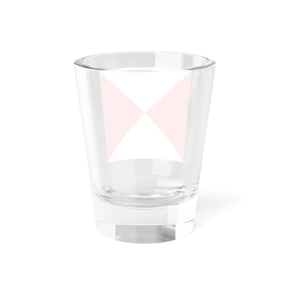 Flag of the ammunition depots of the Royal Hungarian Defence Forces 1939 (Hungary) Shot Glass 1.5oz - Go Mug Yourself