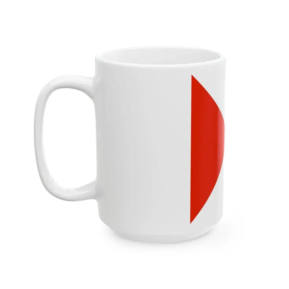 Flag of the ammunition depots of the Royal Hungarian Defence Forces 1939 (Hungary) White Coffee Mug - Go Mug Yourself