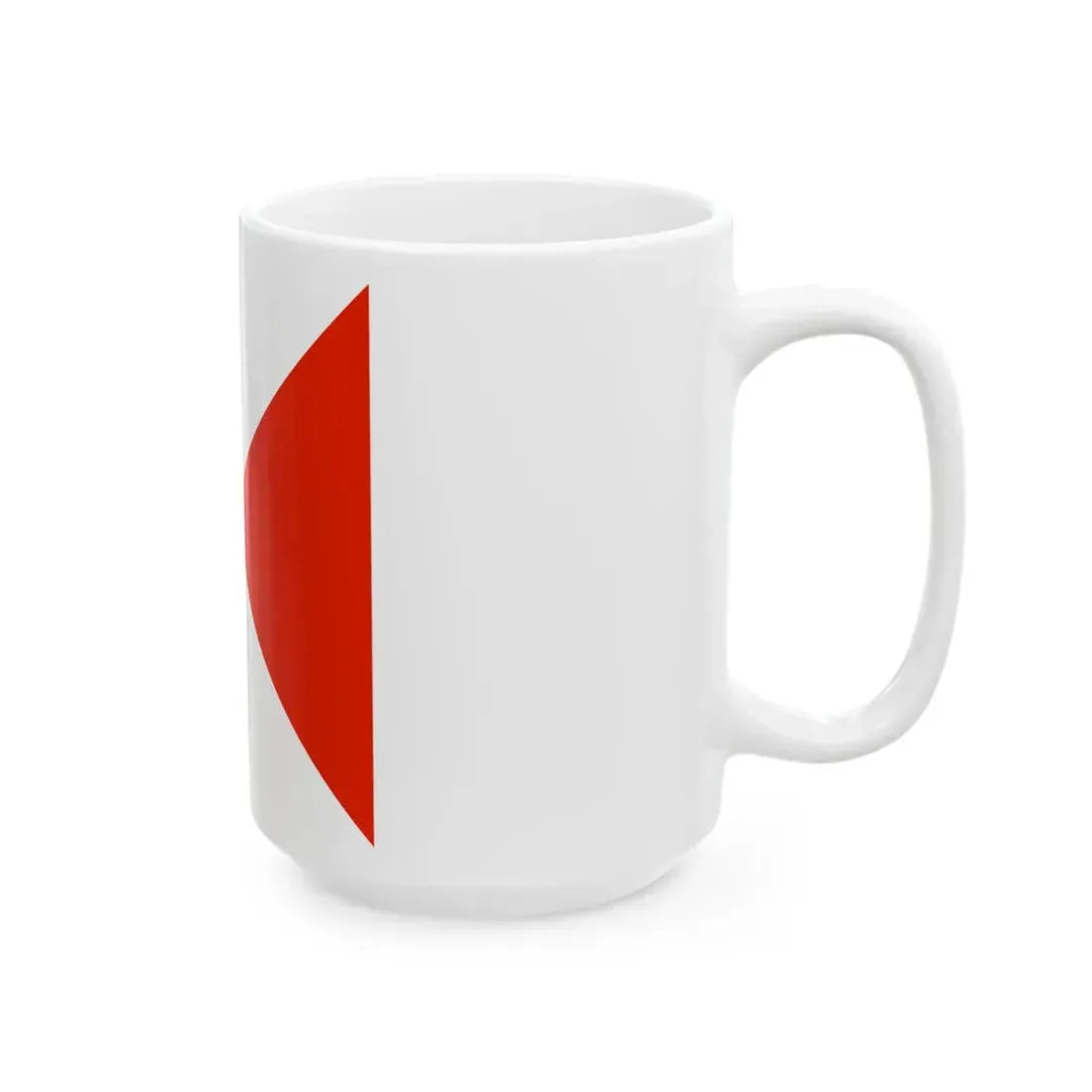 Flag of the ammunition depots of the Royal Hungarian Defence Forces 1939 (Hungary) White Coffee Mug - Go Mug Yourself