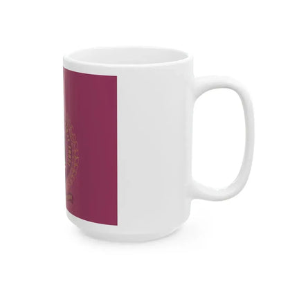 Flag of the Antigua and Barbuda Defence Force (Antigua and Barbuda) White Coffee Mug - Go Mug Yourself