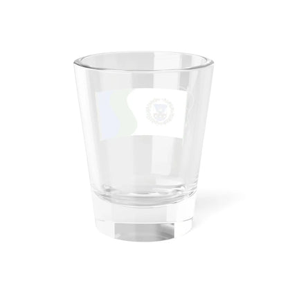 Flag of the Anykščiai District Municipality (Lithuania) Shot Glass 1.5oz - Go Mug Yourself