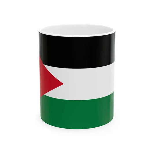Flag of the Arab Federation (Iraq) White Coffee Mug 11oz - Go Mug Yourself