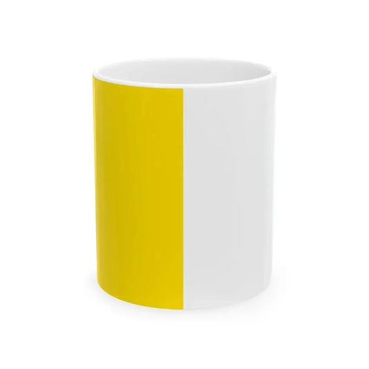 Flag of the Archbishop of Malta (Malta) White Coffee Mug 11oz - Go Mug Yourself