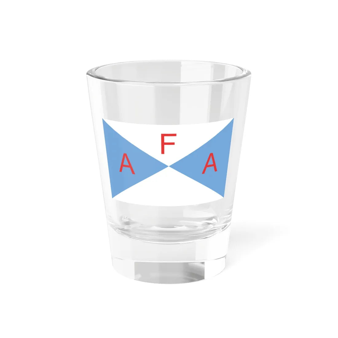 Flag of the Argentine Agrarian Federation AFA (Argentina) Shot Glass 1.5oz 1.5oz - Go Mug Yourself