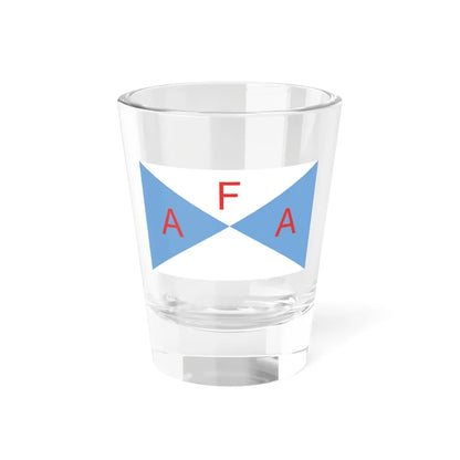 Flag of the Argentine Agrarian Federation AFA (Argentina) Shot Glass 1.5oz 1.5oz - Go Mug Yourself