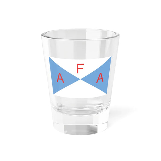 Flag of the Argentine Agrarian Federation AFA (Argentina) Shot Glass 1.5oz 1.5oz - Go Mug Yourself