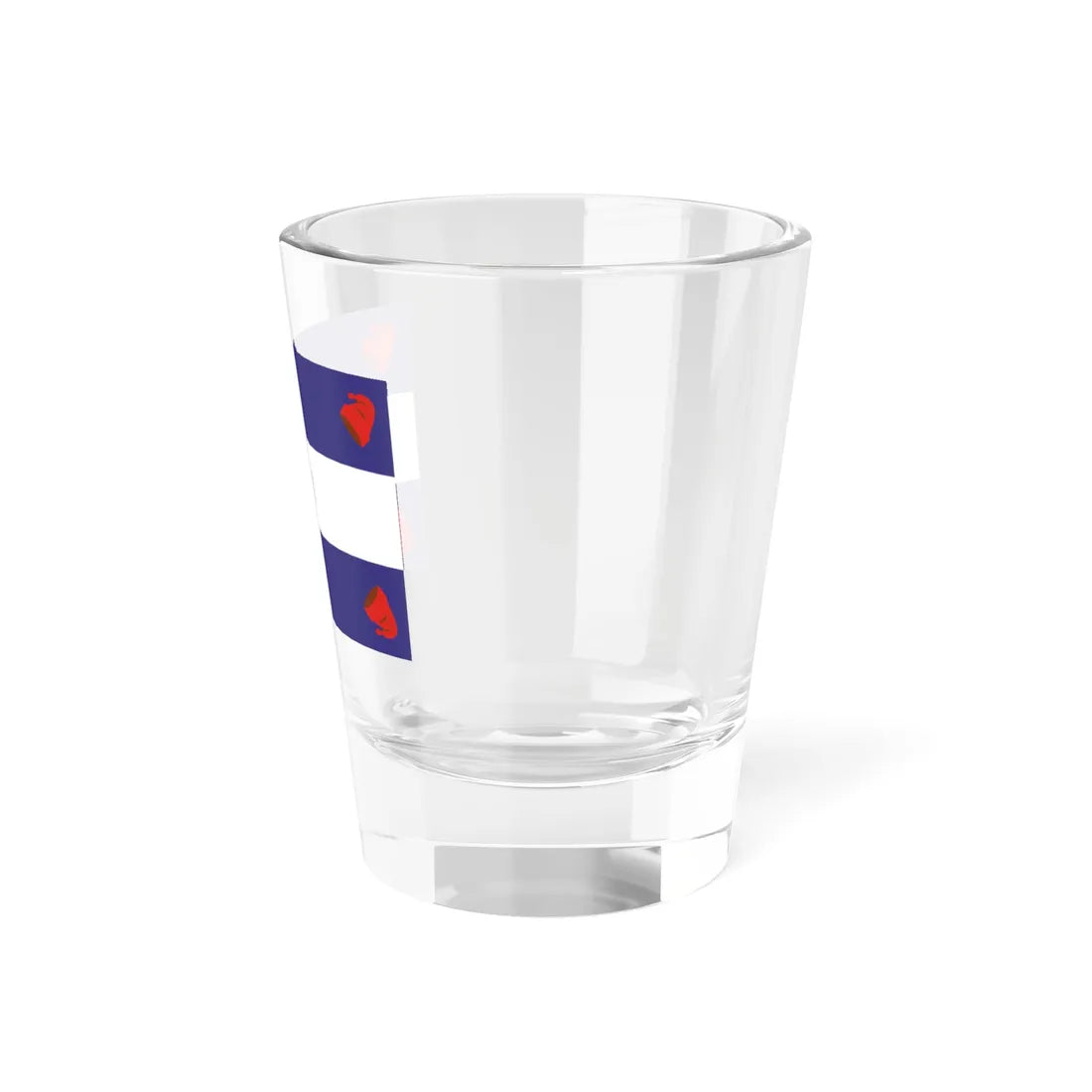 Flag of the Argentine Confederation (Argentina) Shot Glass 1.5oz - Go Mug Yourself