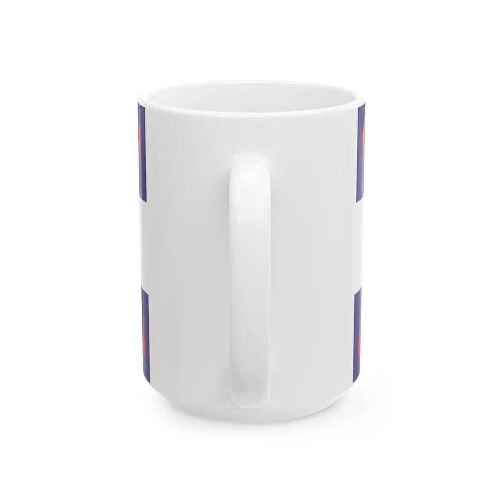Flag of the Argentine Confederation (Argentina) White Coffee Mug - Go Mug Yourself