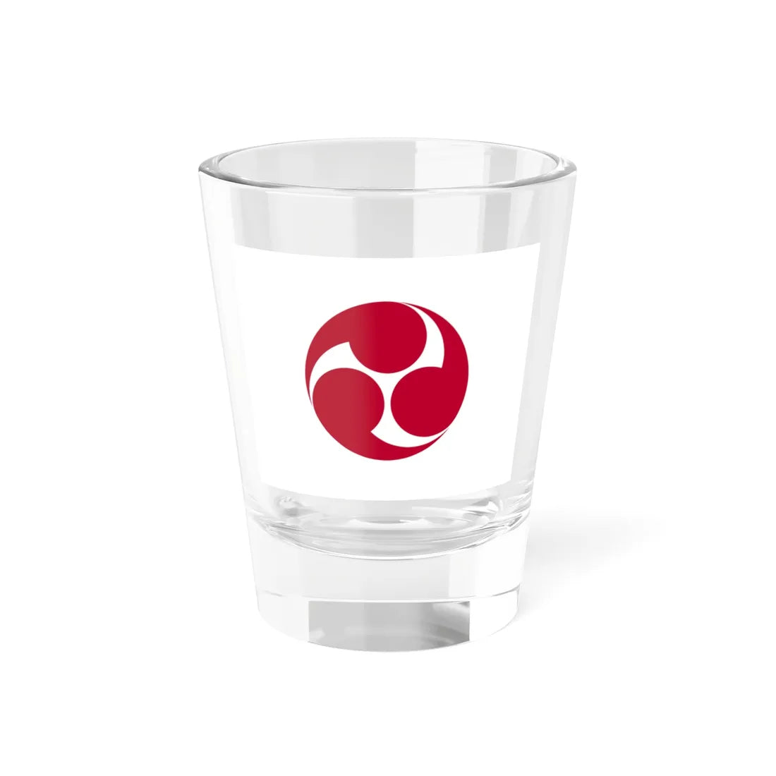 Flag of the Arima Lords of Kurume in Chikugo Province B (Japan) Shot Glass 1.5oz 1.5oz - Go Mug Yourself