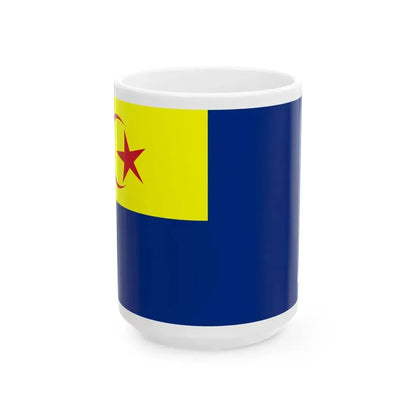Flag of the Armed Forces of Johor (Malaysia) White Coffee Mug 15oz - Go Mug Yourself