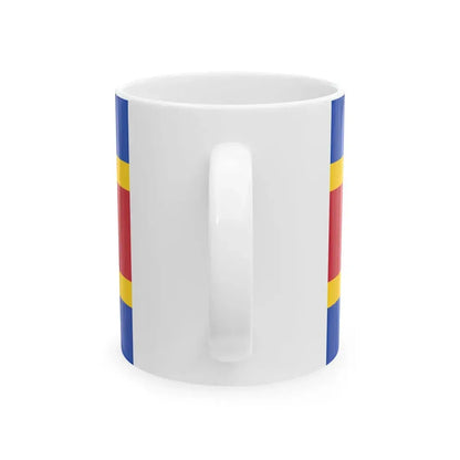 Flag of the Armed Forces of Moldova (Moldova) White Coffee Mug - Go Mug Yourself