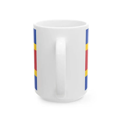 Flag of the Armed Forces of Moldova (Moldova) White Coffee Mug - Go Mug Yourself