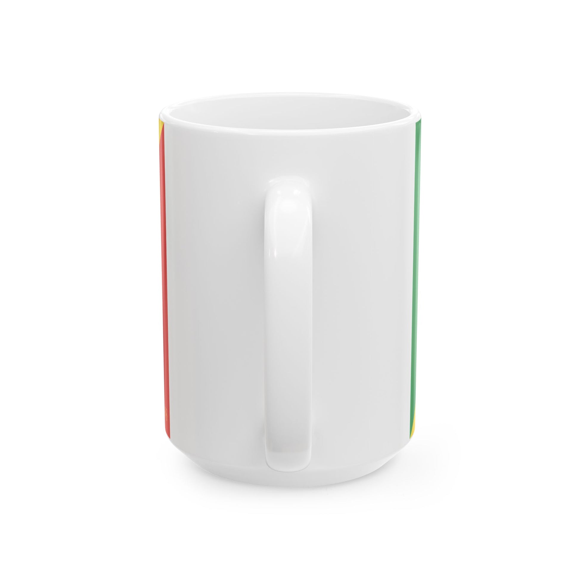 Flag of the Armed Forces of the Republic of the Congo (Congo) White Coffee Mug-Go Mug Yourself