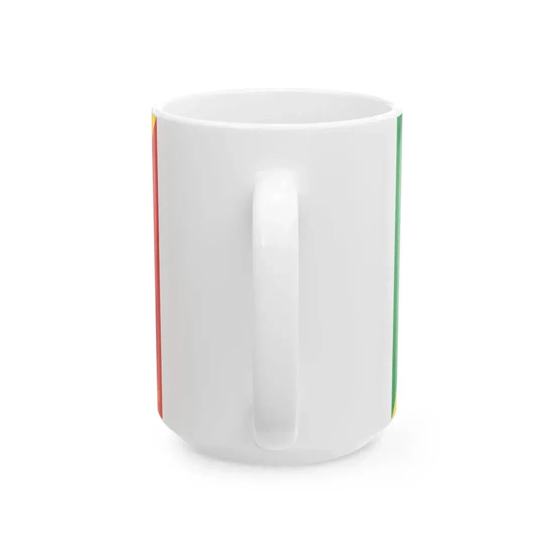 Flag of the Armed Forces of the Republic of the Congo (Congo) White Coffee Mug - Go Mug Yourself