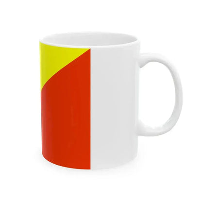 Flag of the Armored Corps Saudi Arabia (Saudi Arabia) White Coffee Mug - Go Mug Yourself