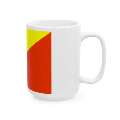 Flag of the Armored Corps Saudi Arabia (Saudi Arabia) White Coffee Mug - Go Mug Yourself