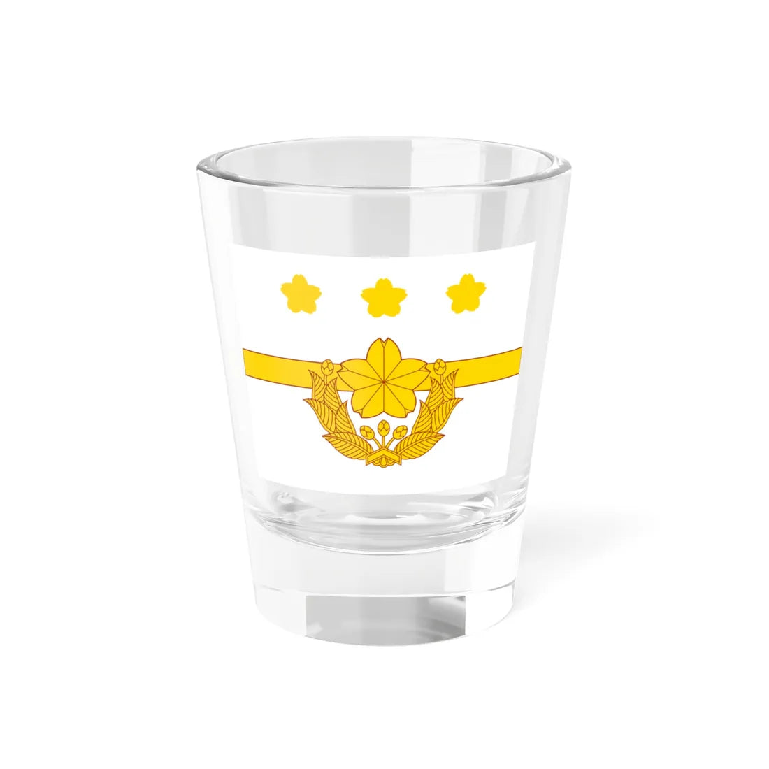 Flag of the Army Commander of the Ground Self-Defense Force Japan (Japan) Shot Glass 1.5oz 1.5oz - Go Mug Yourself