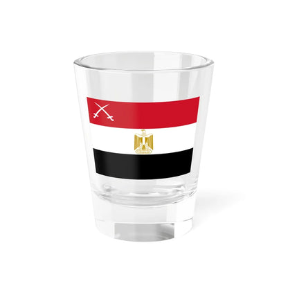 Flag of the Army of Egypt (Egypt) Shot Glass 1.5oz 1.5oz - Go Mug Yourself