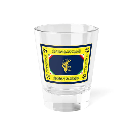 Flag of the Army of the Guardians of the Islamic Revolution (Iran) Shot Glass 1.5oz 1.5oz - Go Mug Yourself