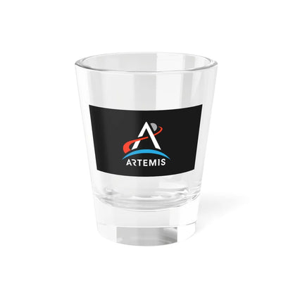 Flag of the Artemis program (United States) Shot Glass 1.5oz 1.5oz - Go Mug Yourself