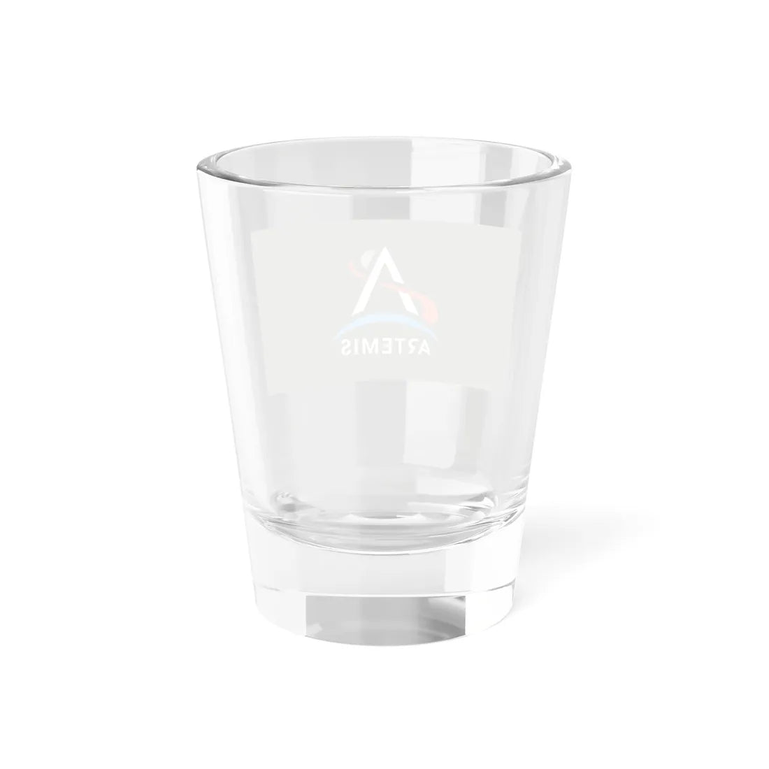 Flag of the Artemis program (United States) Shot Glass 1.5oz - Go Mug Yourself