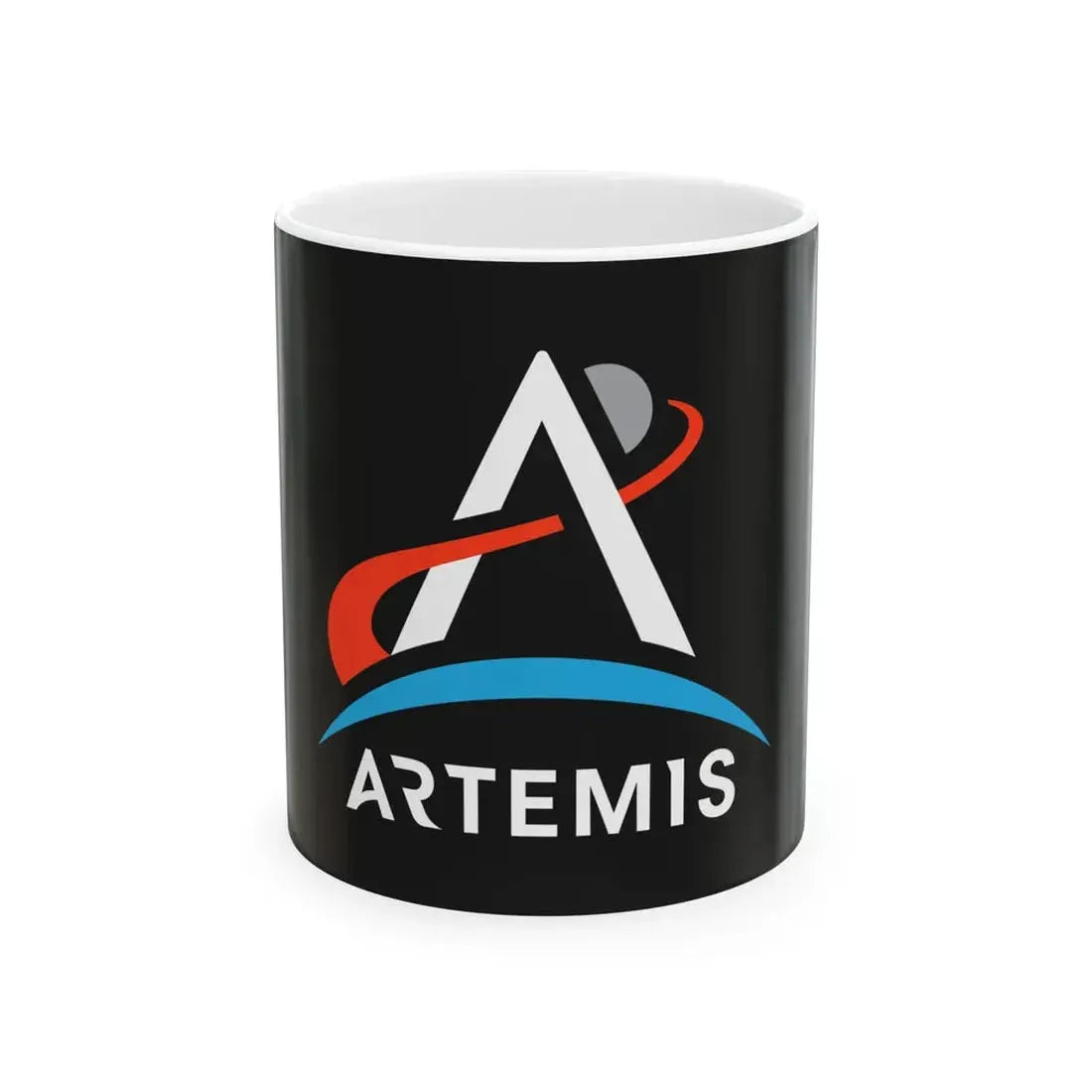 Flag of the Artemis program (United States) White Coffee Mug 11oz - Go Mug Yourself